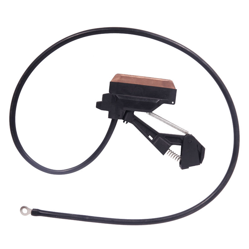 Balai de charbon enveloppé de collecteur de courant du système 150amp de barre omnibus C M Types